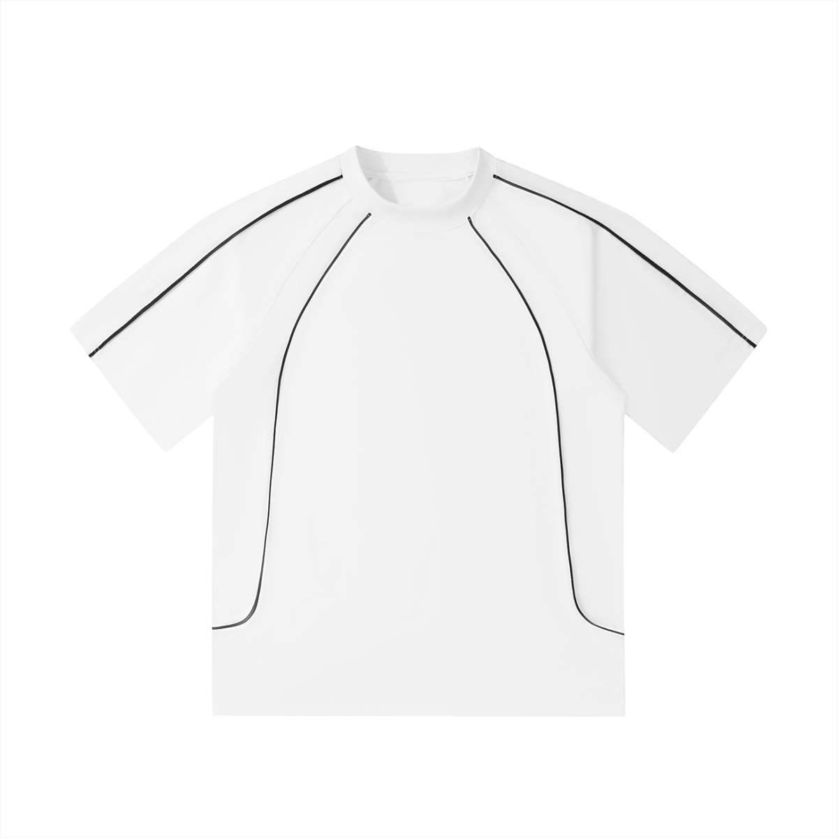 Liotux Contrast Stitch Raglan T-Shirt – Unisex Cotton