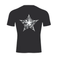Liotux Short Sleeve T-Shirt – Black Minimalist Crewneck