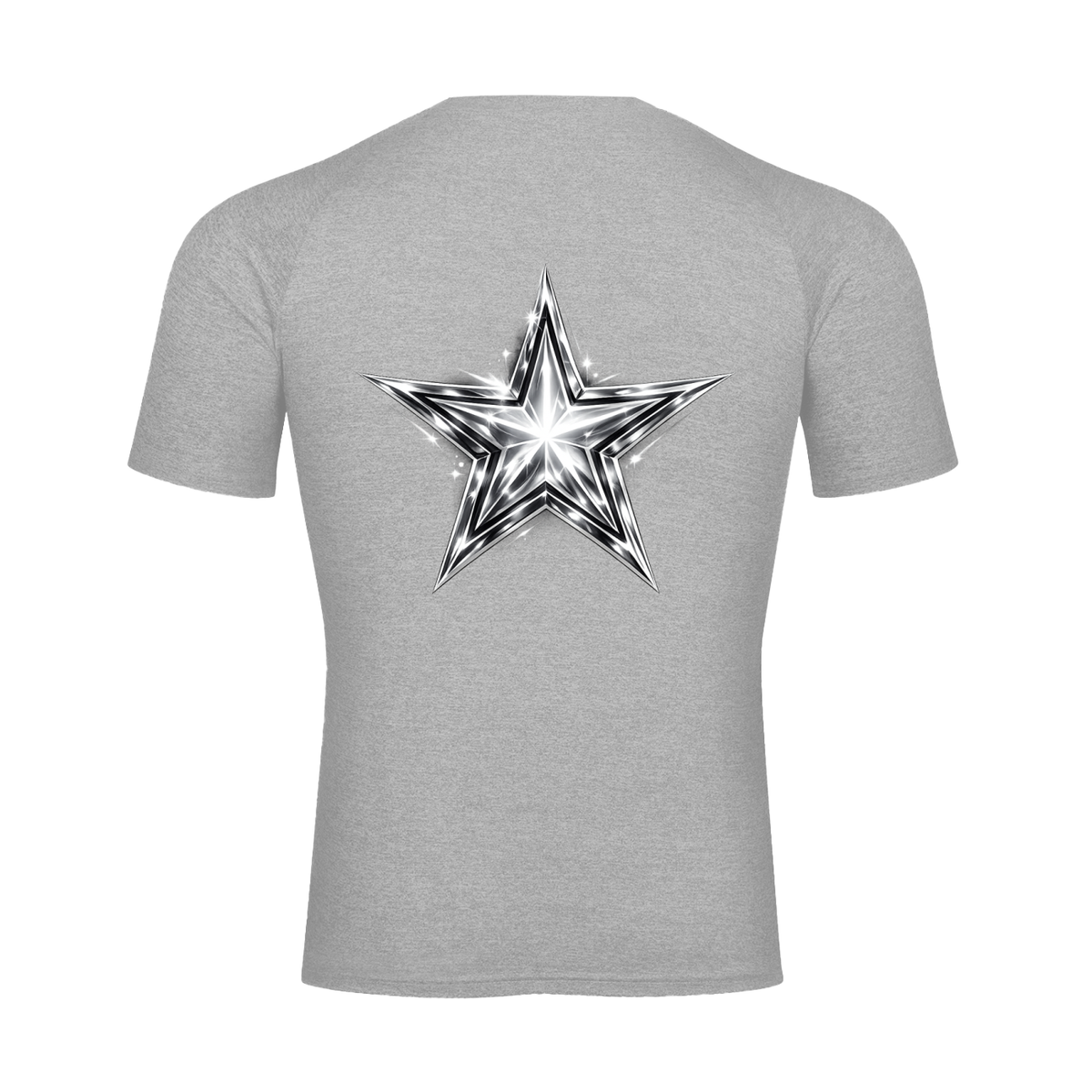 Liotux Short Sleeve T-Shirt – Black Minimalist Crewneck