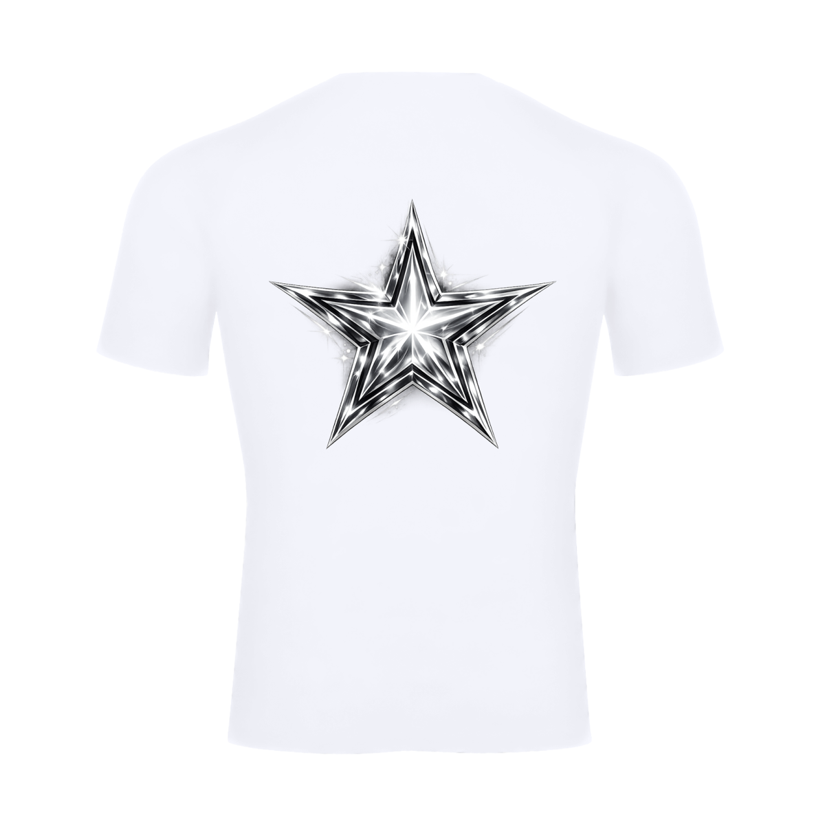 Liotux Short Sleeve T-Shirt – Black Minimalist Crewneck