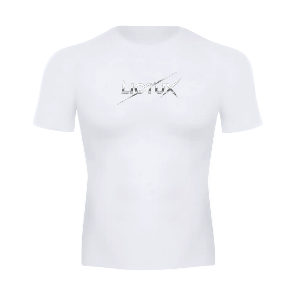 Liotux Short Sleeve T-Shirt – Black Minimalist Crewneck