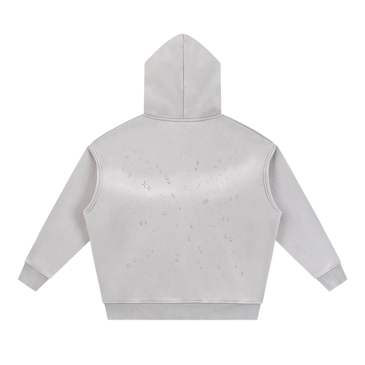 Liotux Sunfade Two-Way Zip Boxy Fleece Hoodie – Unisex Streetwear